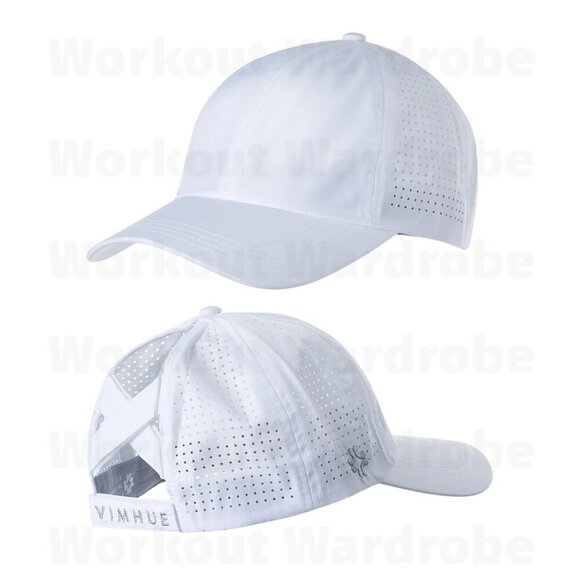 VimHue Women's X-Boyfriend Cap UPF 50+ (White) - Picture 4 of 4
